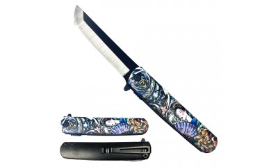 8.5" Tanto Spring Assisted Knife KS61261-10